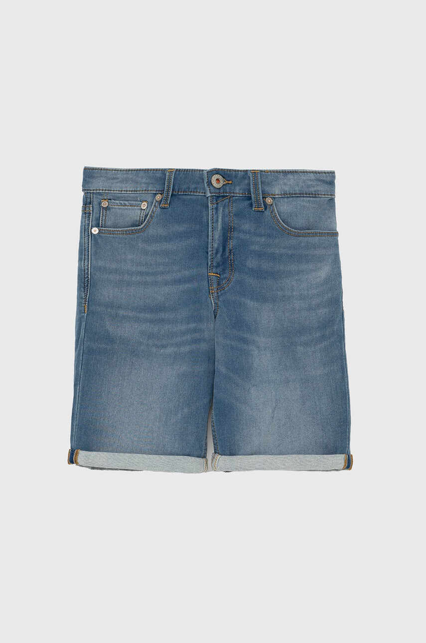 Jack & Jones Детски дънков къс панталон - Pepit.bg