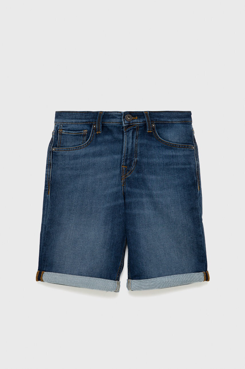 Jack & Jones Детски дънков къс панталон - Pepit.bg