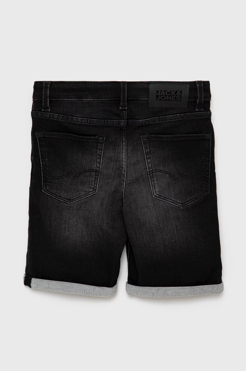 Jack & Jones Детски дънков къс панталон в сиво - Pepit.bg