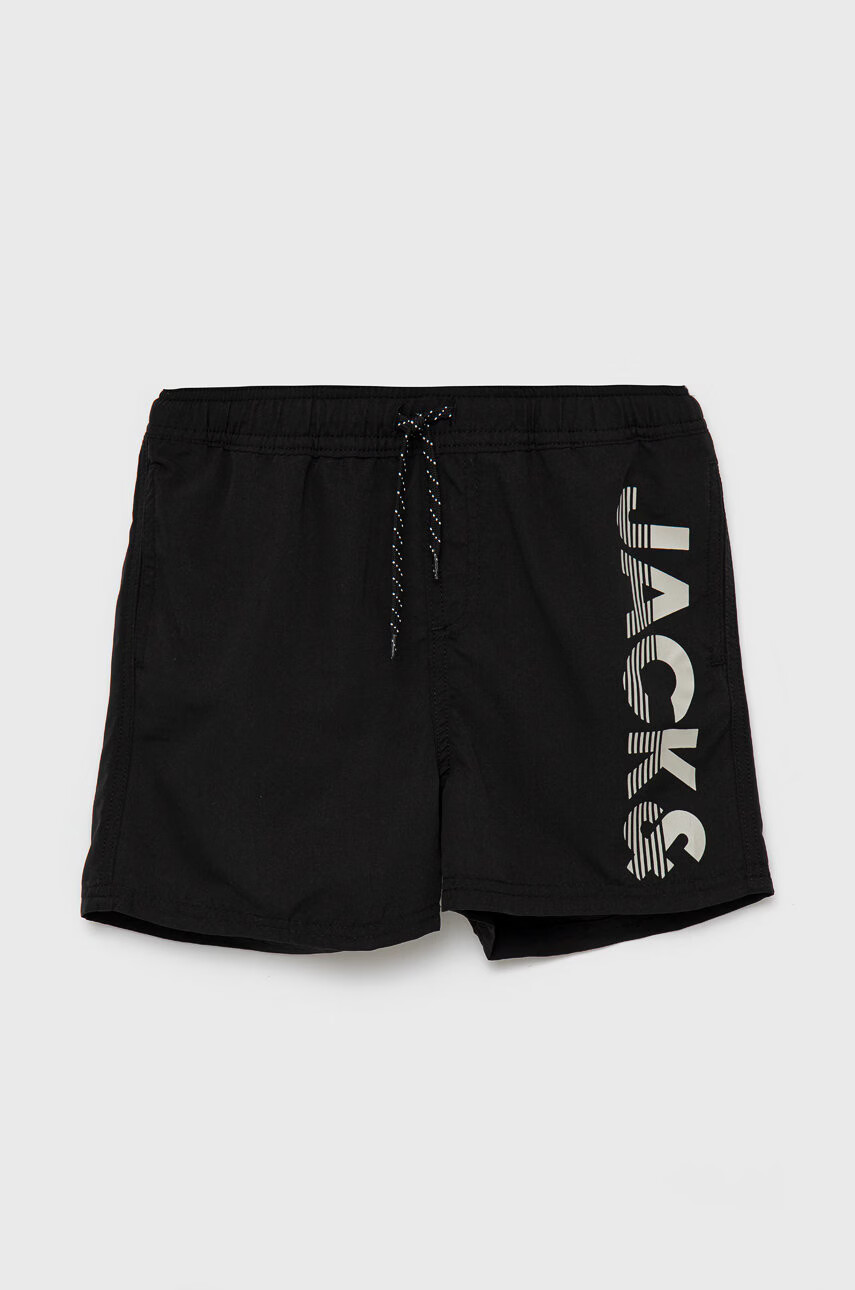 Jack & Jones Детски плувни шорти в черно - Pepit.bg