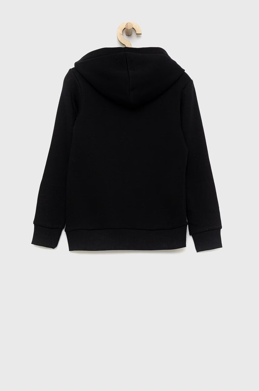 Jack & Jones Детски суичър в черно с изчистен дизайн - Pepit.bg