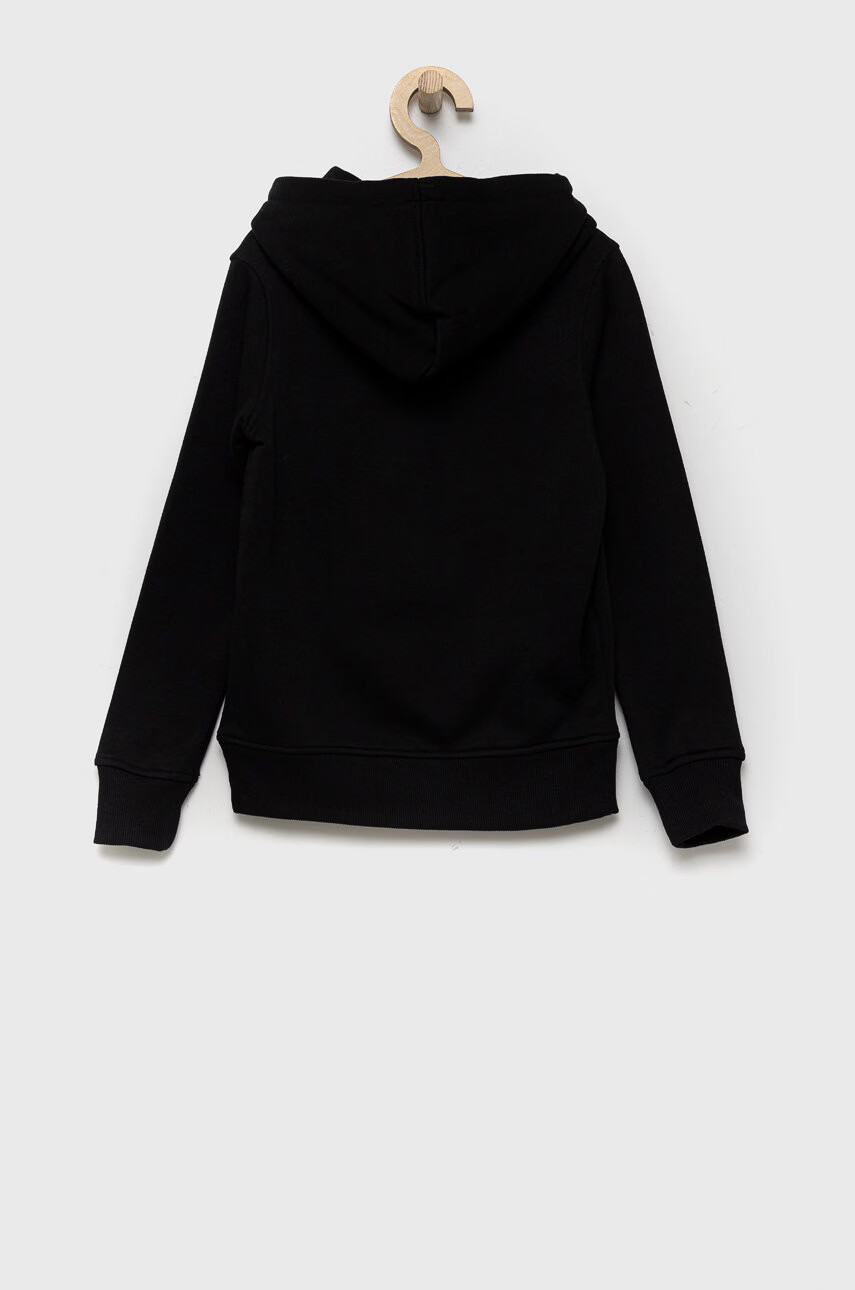 Jack & Jones Детски суичър в черно с изчистен дизайн - Pepit.bg