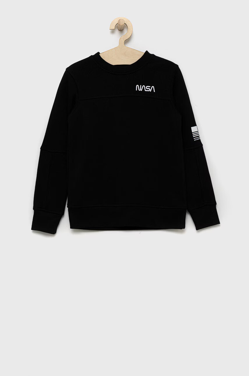Jack & Jones Детски суичър в червено с принт - Pepit.bg