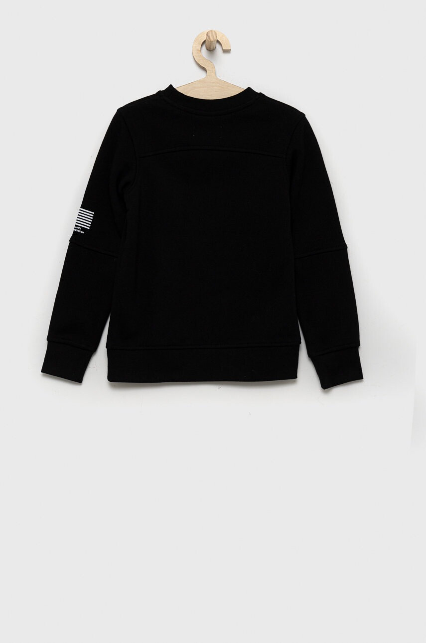 Jack & Jones Детски суичър в червено с принт - Pepit.bg