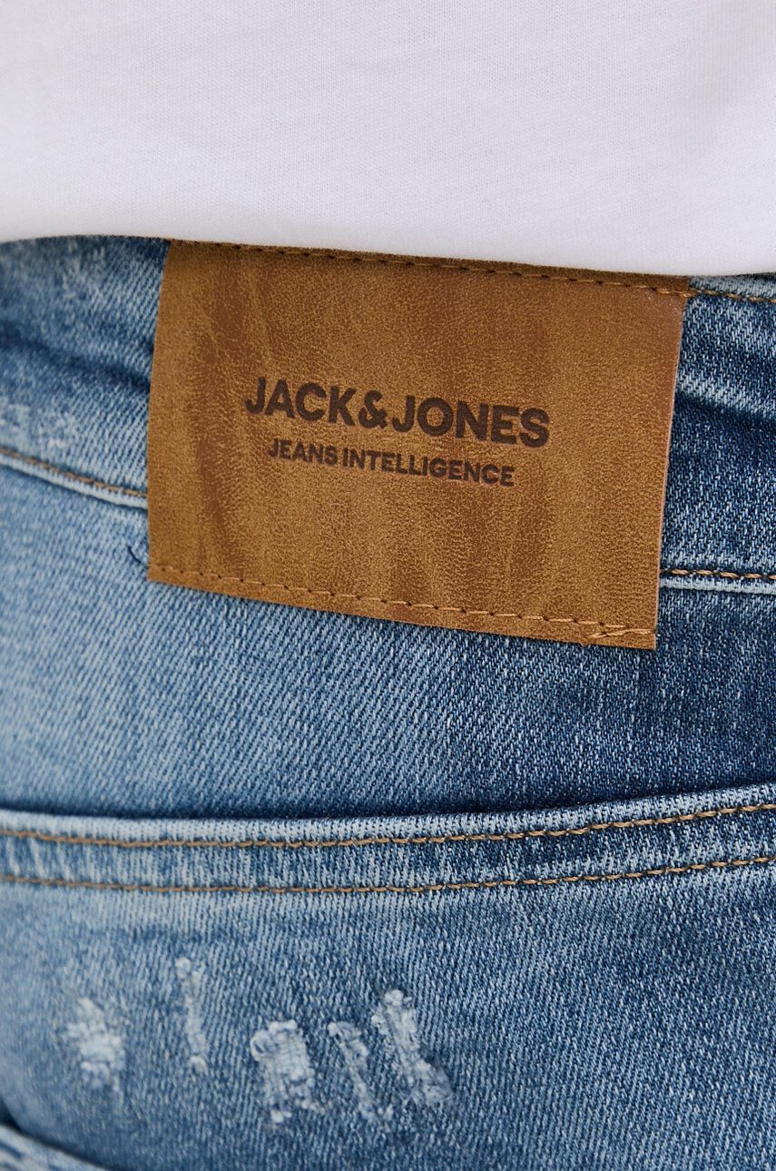 Jack & Jones Дънкови къси панталони в черно - Pepit.bg