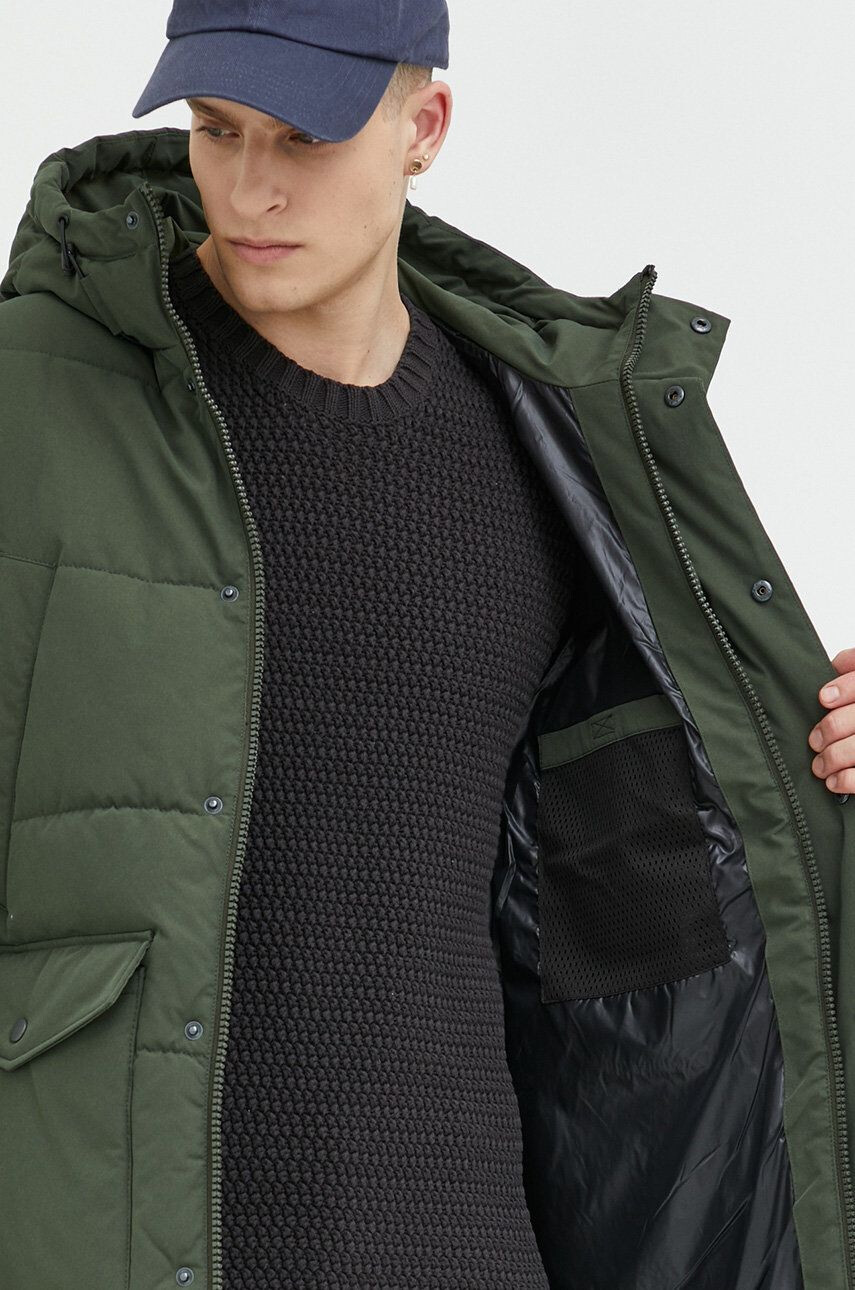 Jack & Jones Яке в зелено със зимна изолация - Pepit.bg