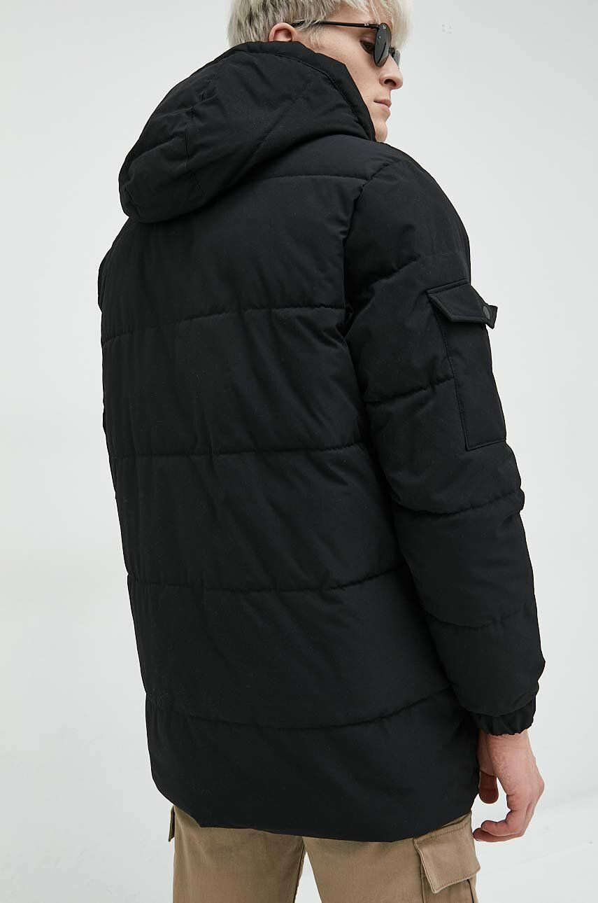 Jack & Jones Яке в черно със зимна изолация - Pepit.bg