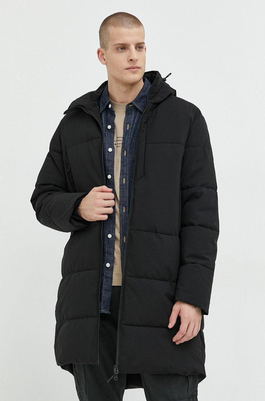 Jack & Jones Яке Jcotech в черно със зимна изолация - Pepit.bg