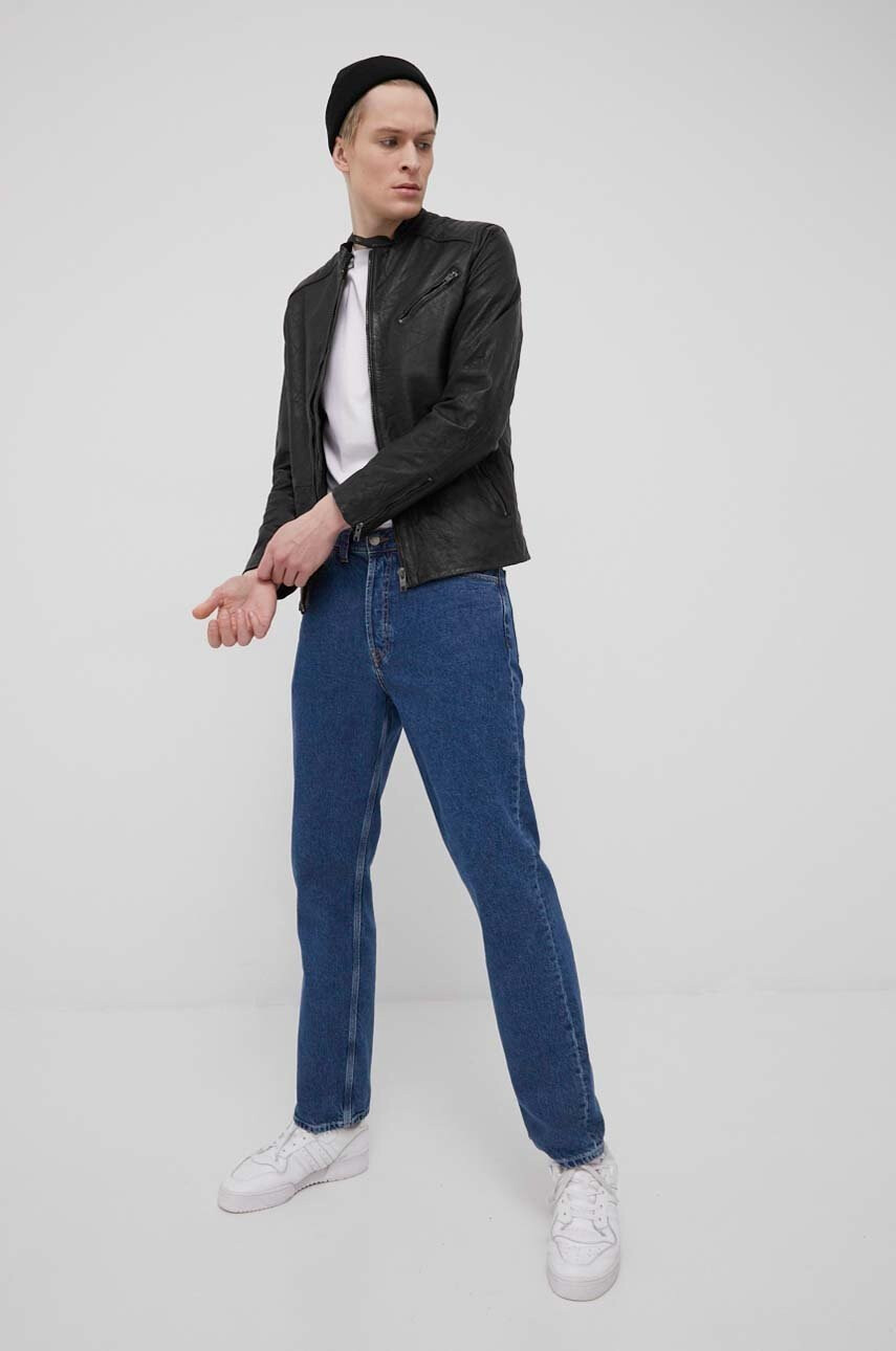 Jack & Jones Koжено яке - Pepit.bg