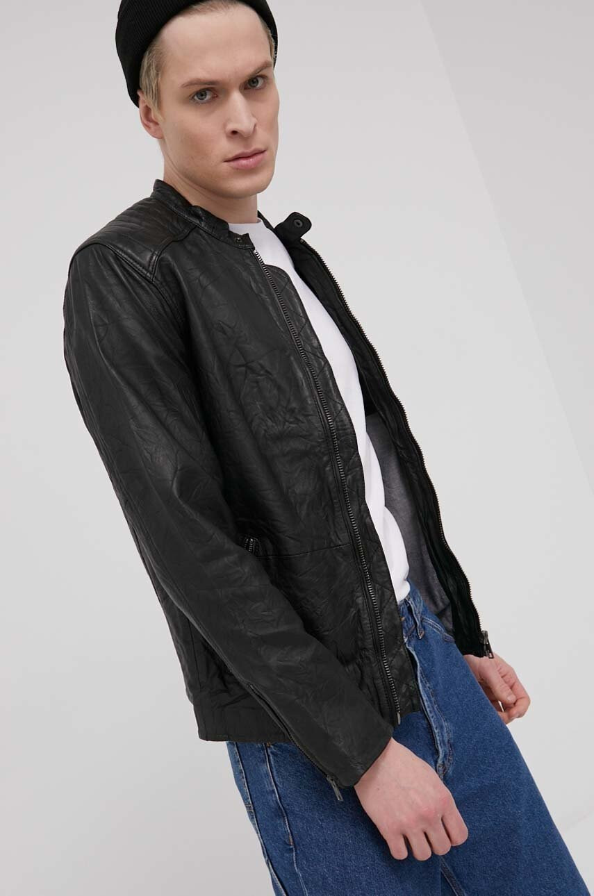 Jack & Jones Koжено яке - Pepit.bg