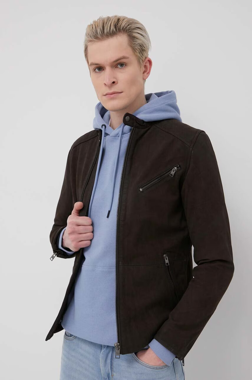 Jack & Jones Koжено яке - Pepit.bg