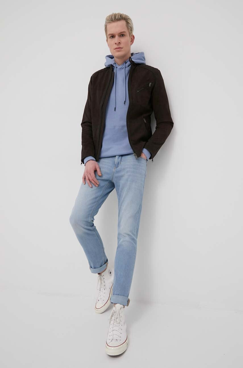Jack & Jones Koжено яке - Pepit.bg
