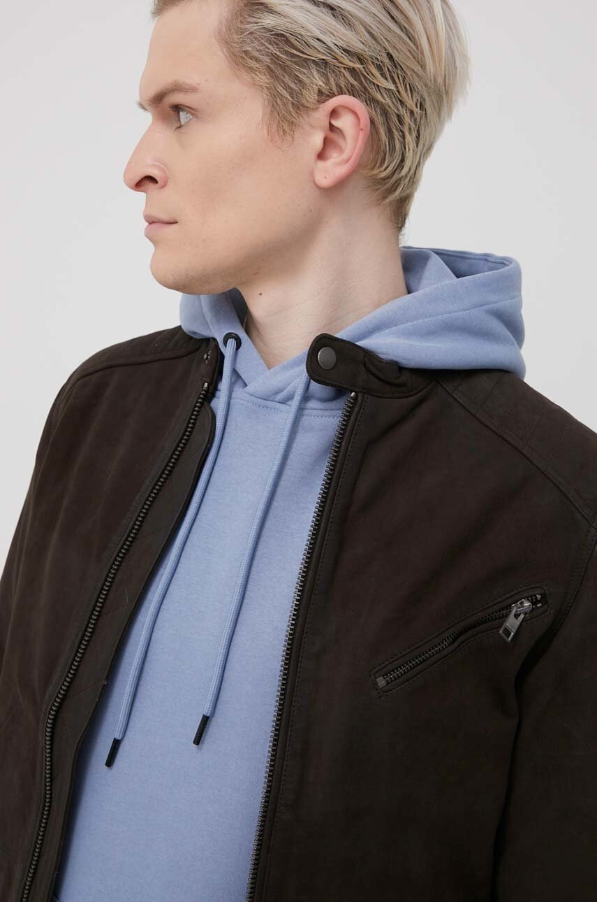 Jack & Jones Koжено яке - Pepit.bg