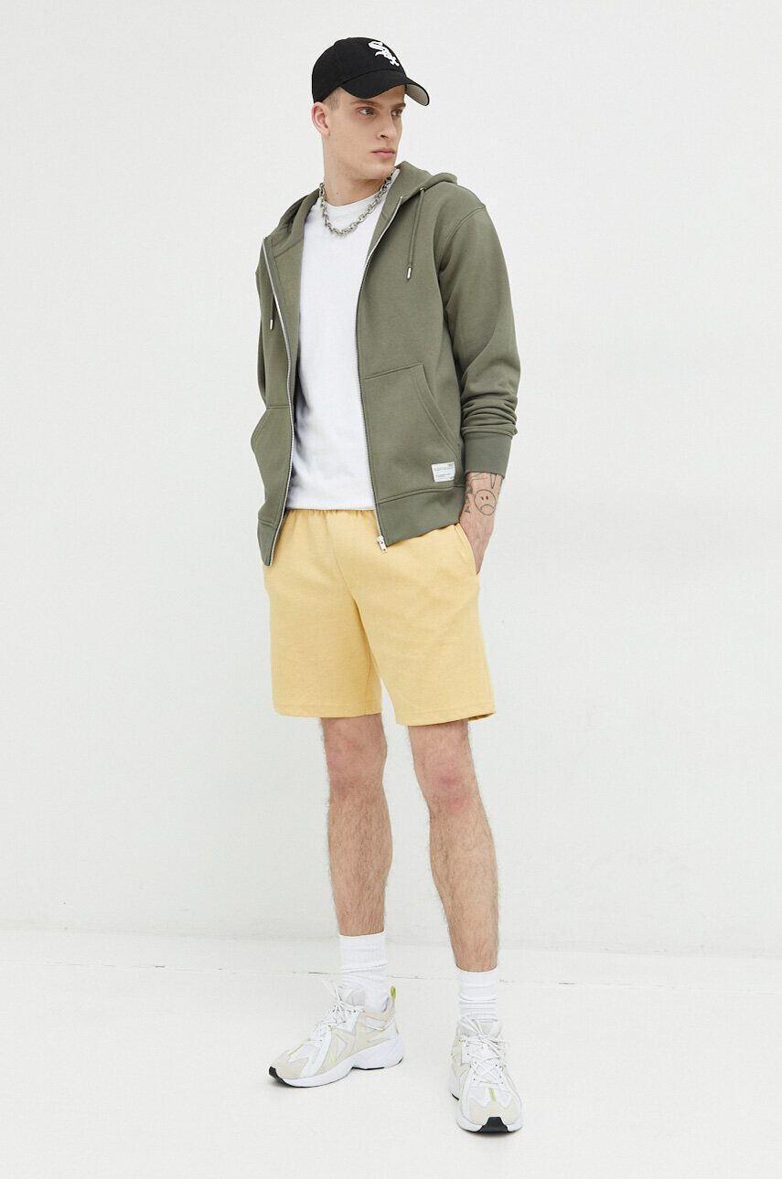 Jack & Jones Къс панталон JPSTNEWBASIC в жълто 12224021 - Pepit.bg