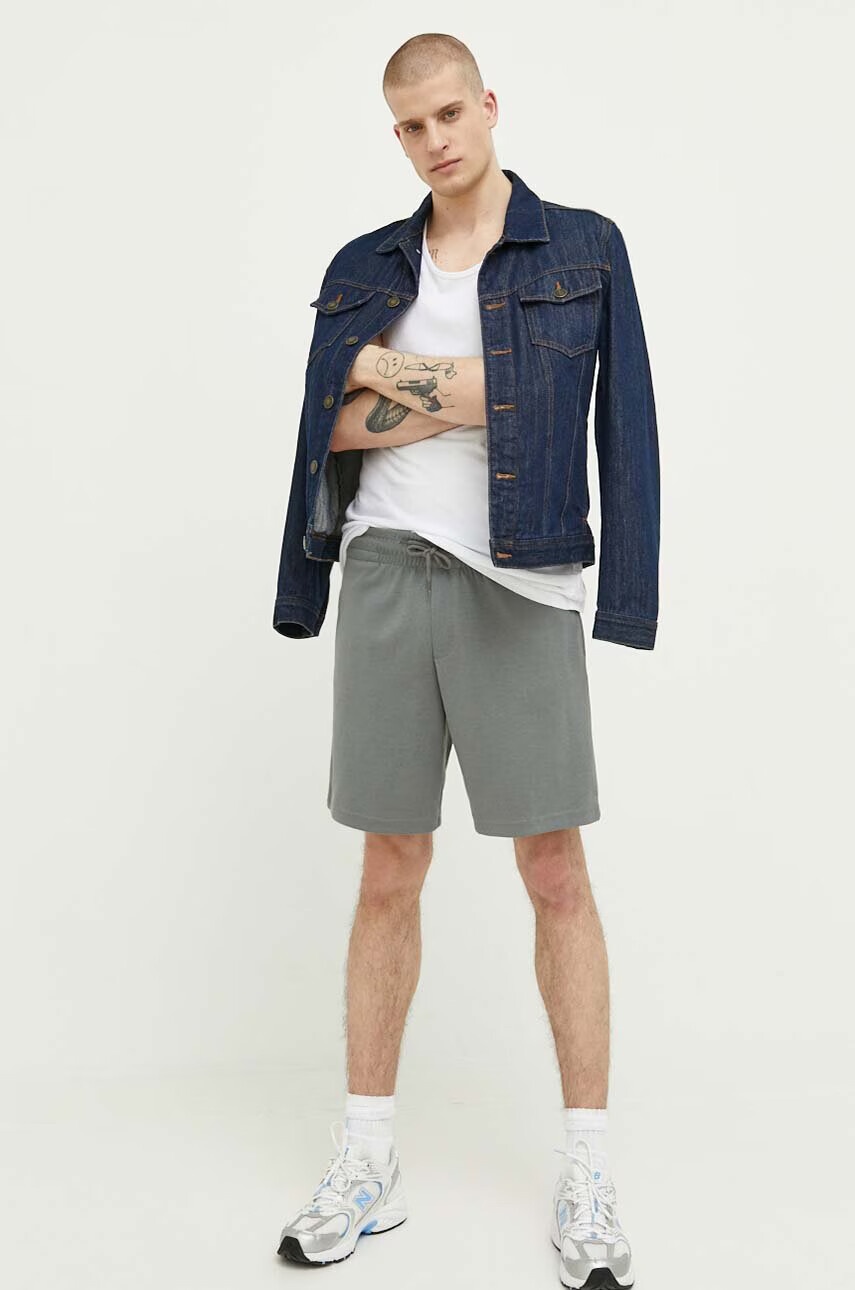 Jack & Jones Къс панталон JPSTNEWBASIC в сиво 12224021 - Pepit.bg
