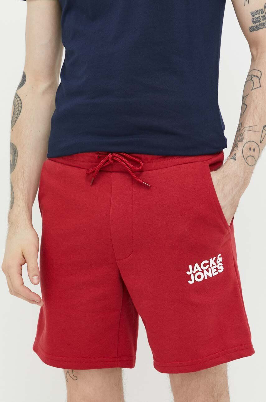 Jack & Jones Къс панталон JPSTNEWSOFT в червено 12228920 - Pepit.bg