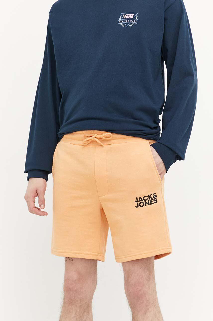 Jack & Jones Къс панталон JPSTNEWSOFT в оранжево 12228920 - Pepit.bg