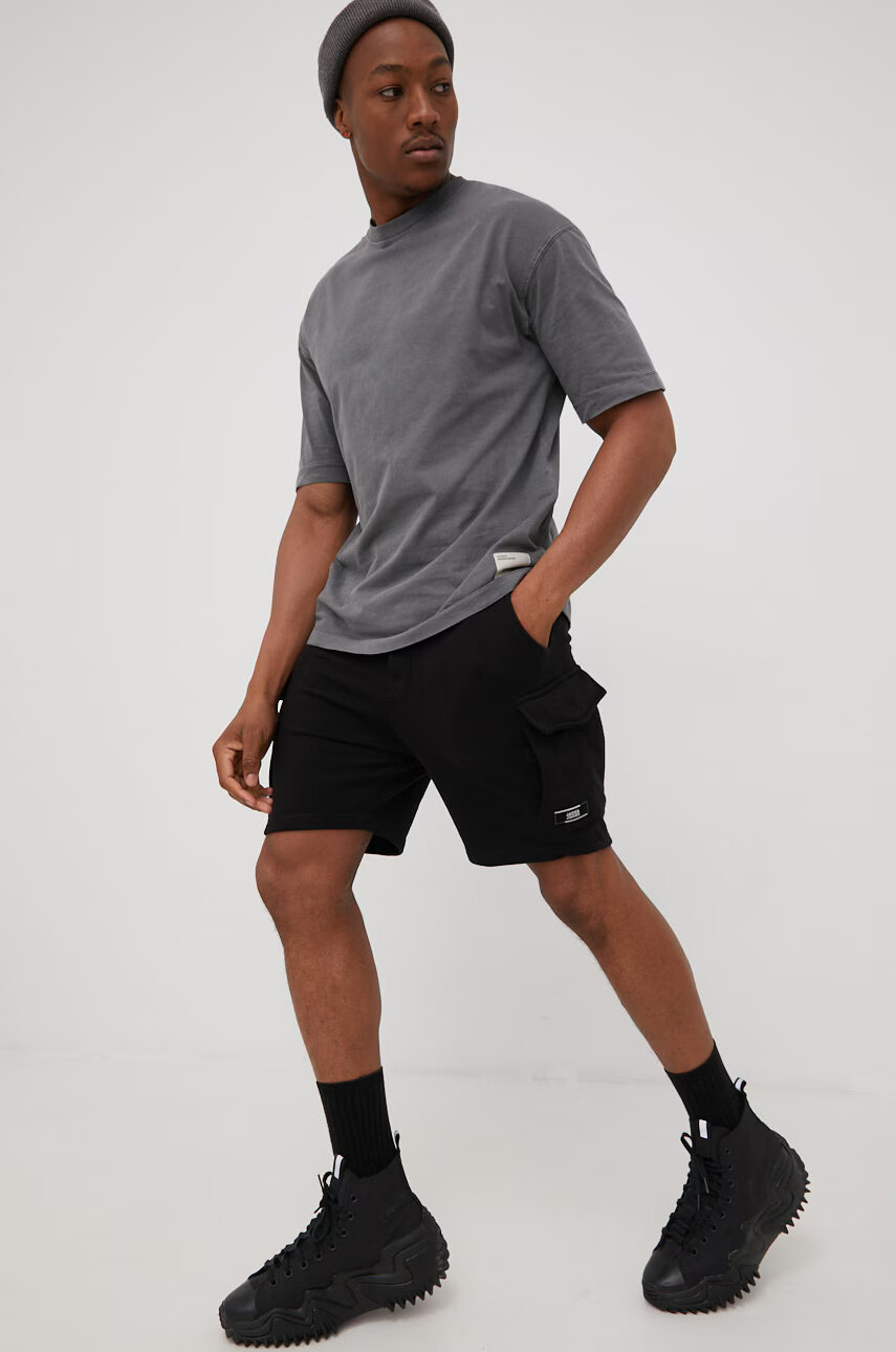 Jack & Jones Къси панталони в черно - Pepit.bg