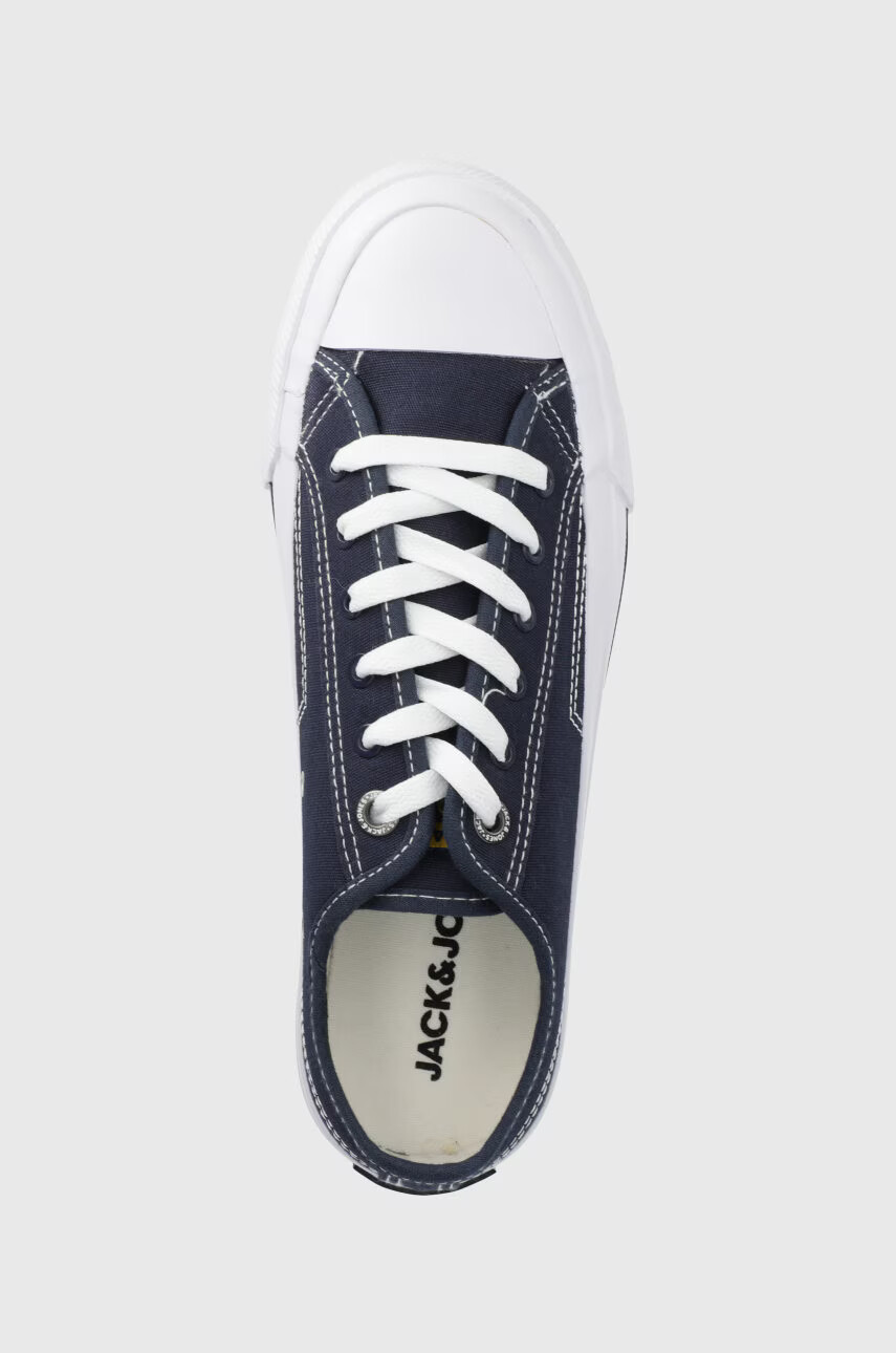 Jack & Jones Ниски кецове мъжко в тъмносиньо - Pepit.bg