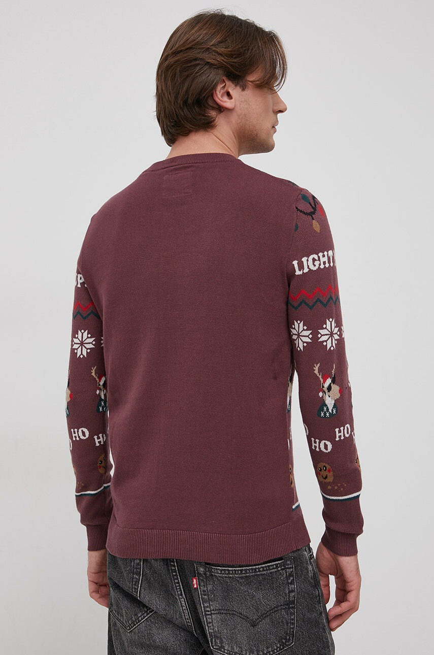 Jack & Jones Памучен пуловер - Pepit.bg