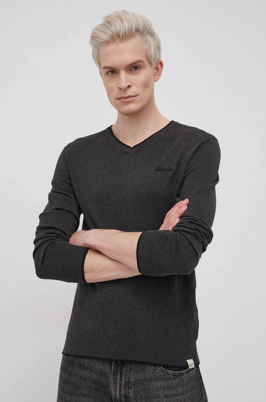 Jack & Jones Памучен пуловер - Pepit.bg
