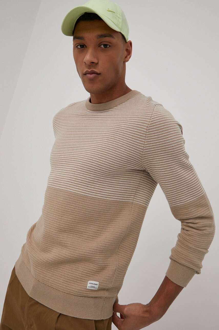 Jack & Jones Памучен пуловер - Pepit.bg
