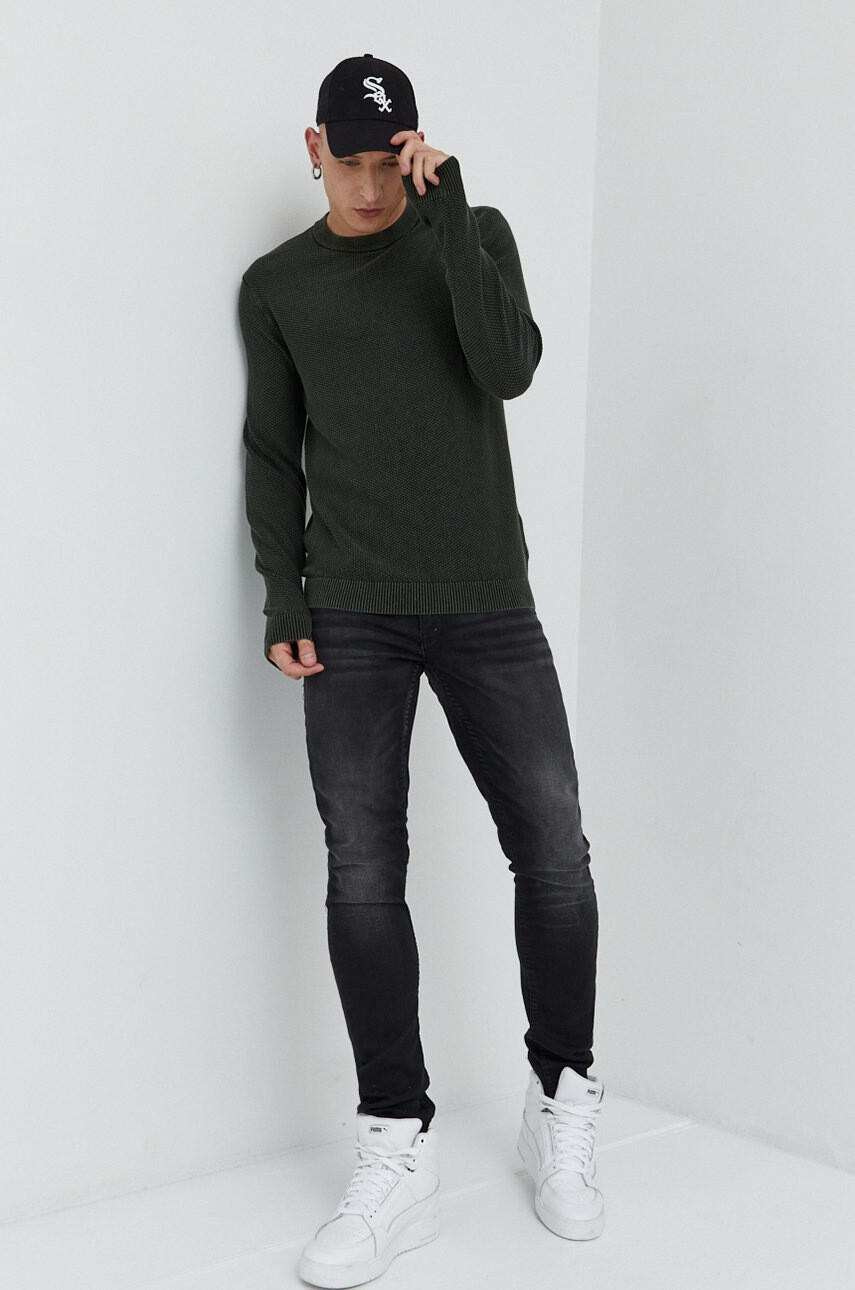 Jack & Jones Памучен пуловер - Pepit.bg