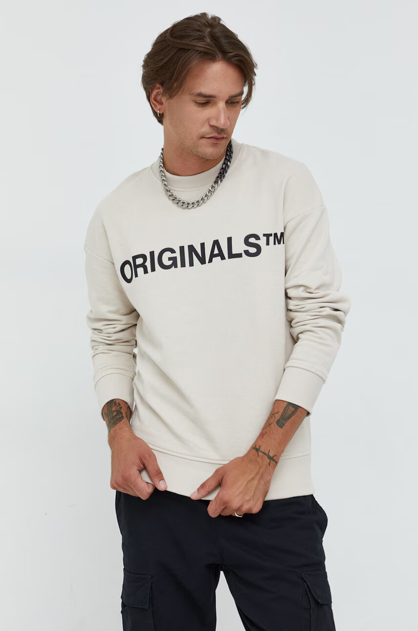 Jack & Jones Памучен суичър Jorclean - Pepit.bg