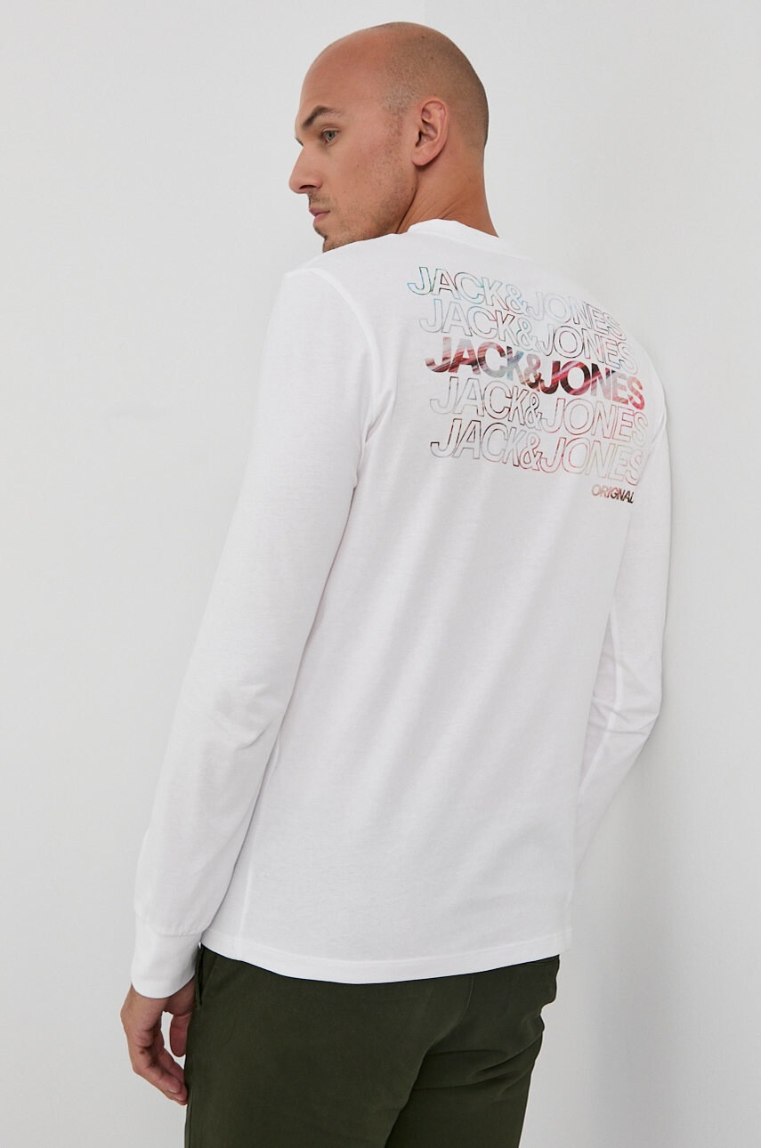 Jack & Jones Памучна блуза с дълги ръкави - Pepit.bg