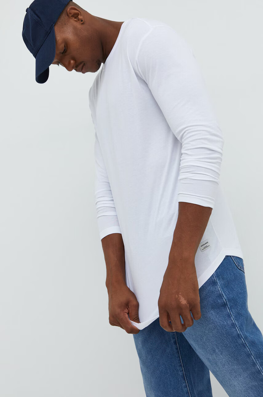 Jack & Jones Памучна блуза с дълги ръкави - Pepit.bg