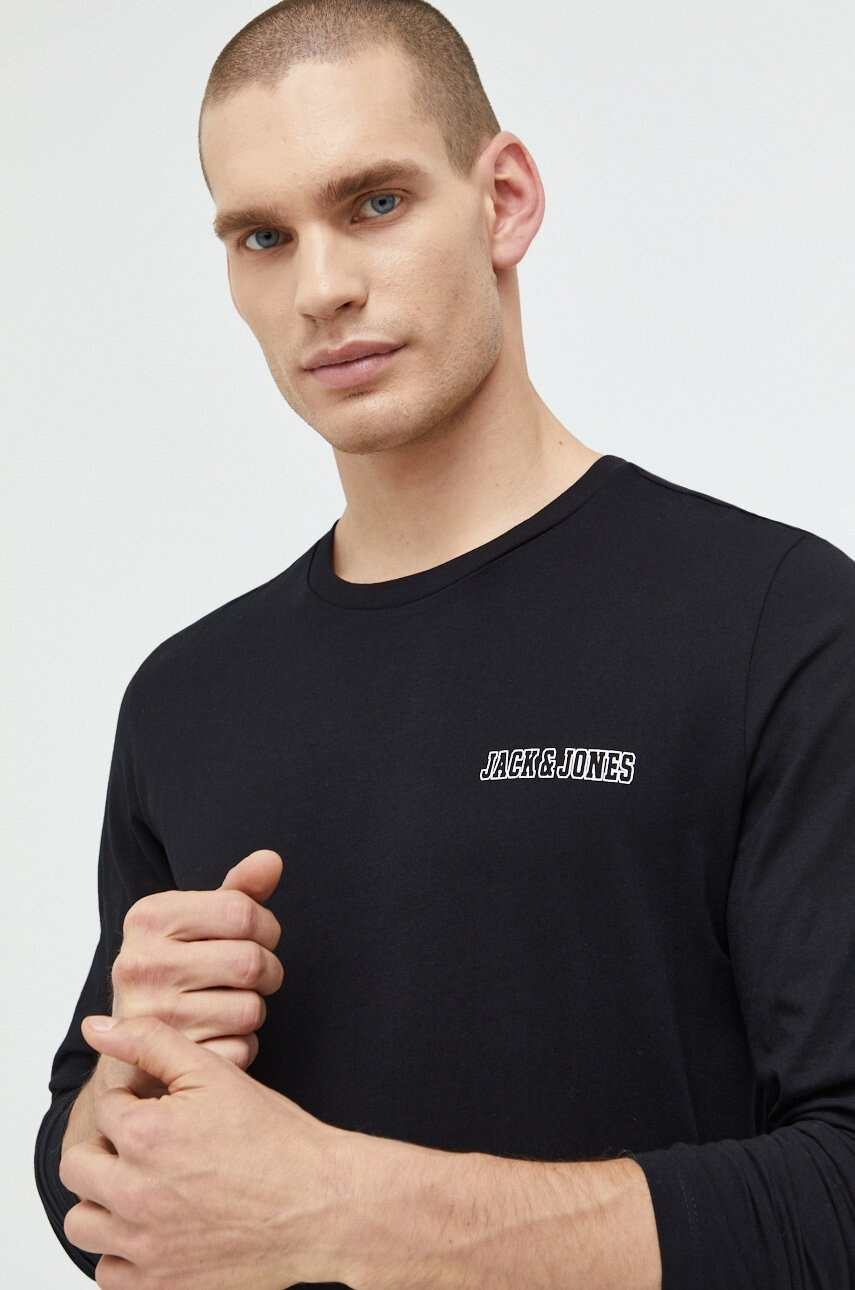 Jack & Jones Памучна блуза с дълги ръкави - Pepit.bg