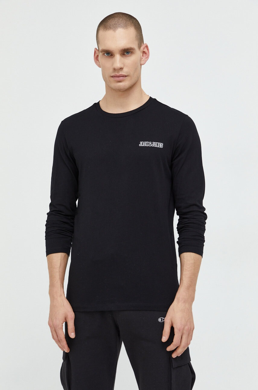 Jack & Jones Памучна блуза с дълги ръкави - Pepit.bg