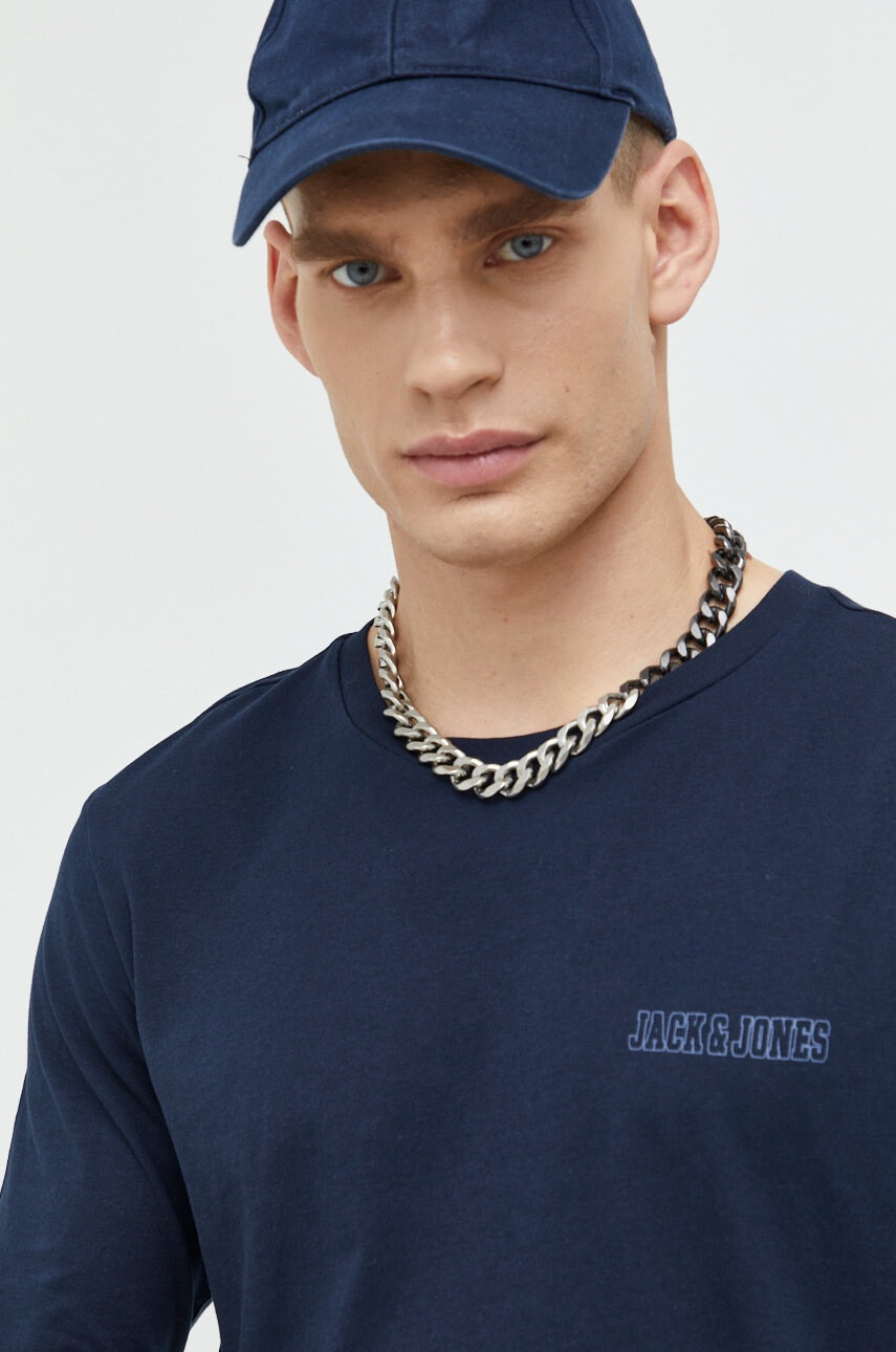 Jack & Jones Памучна блуза с дълги ръкави - Pepit.bg