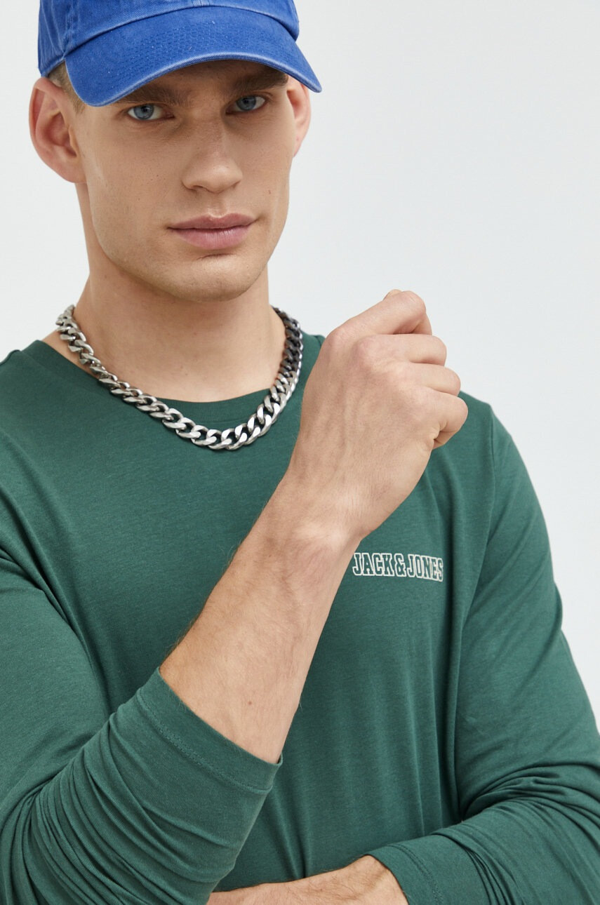 Jack & Jones Памучна блуза с дълги ръкави - Pepit.bg