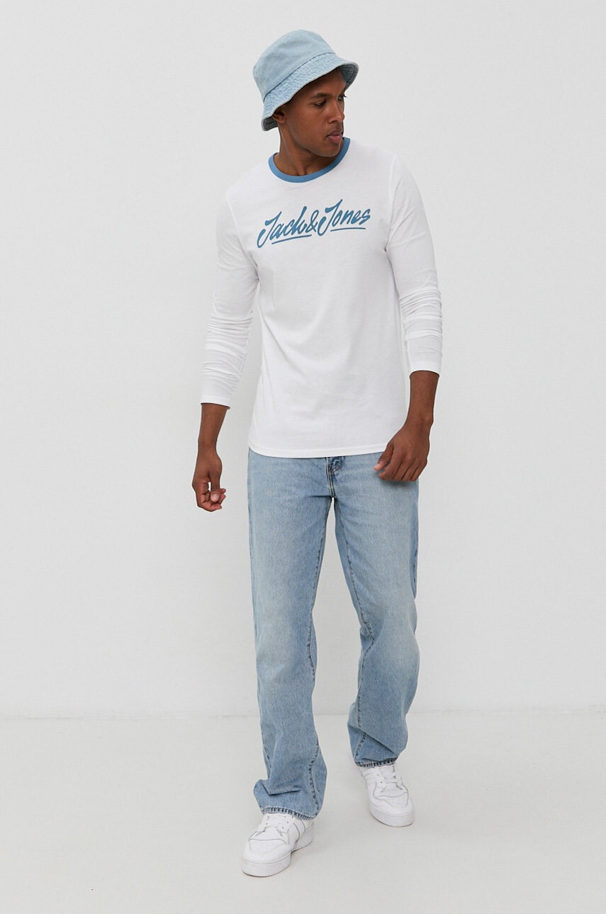Jack & Jones Памучна блуза с дълги ръкави - Pepit.bg
