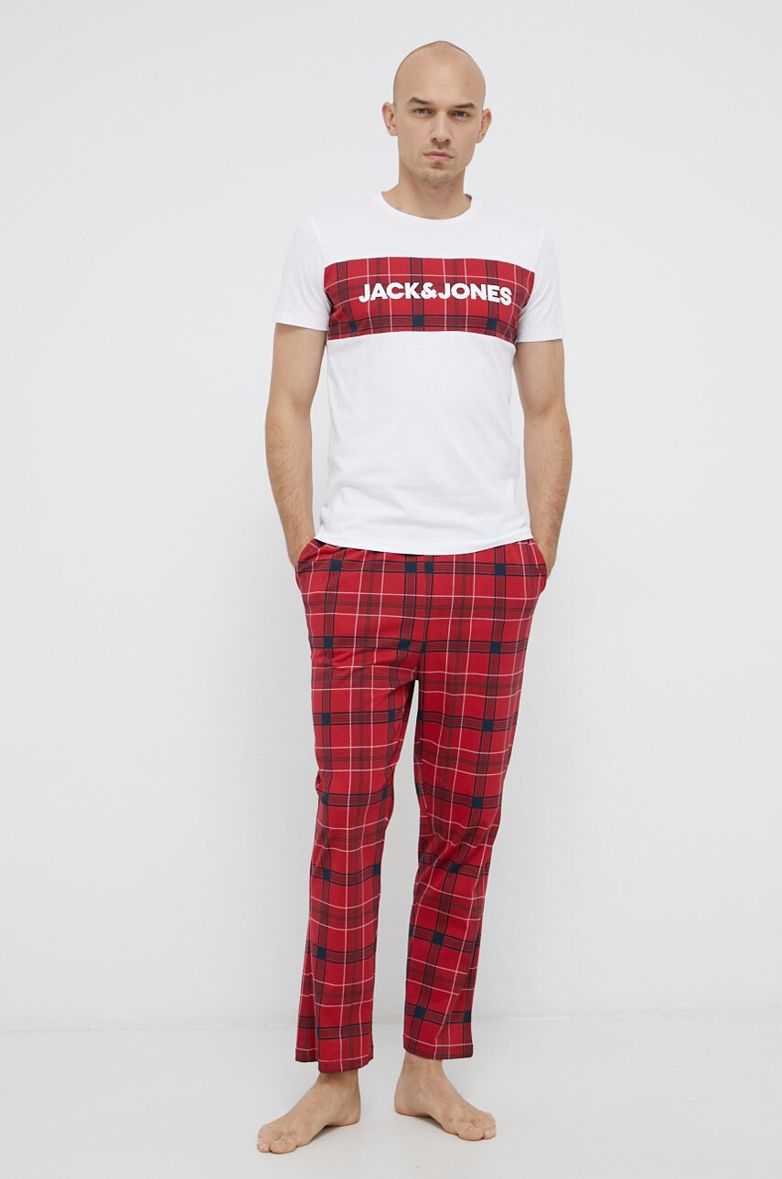 Jack & Jones Памучна пижама - Pepit.bg