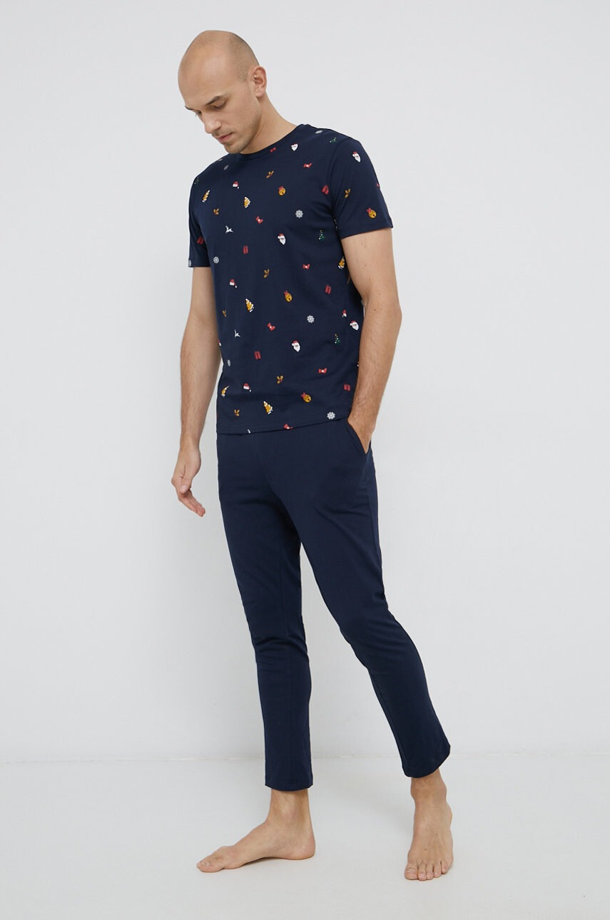 Jack & Jones Памучна пижама - Pepit.bg