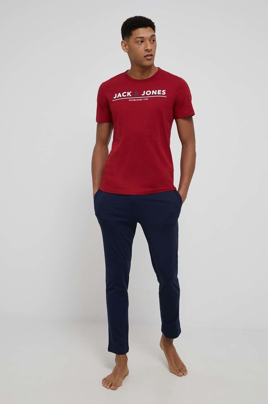 Jack & Jones Памучна пижама - Pepit.bg