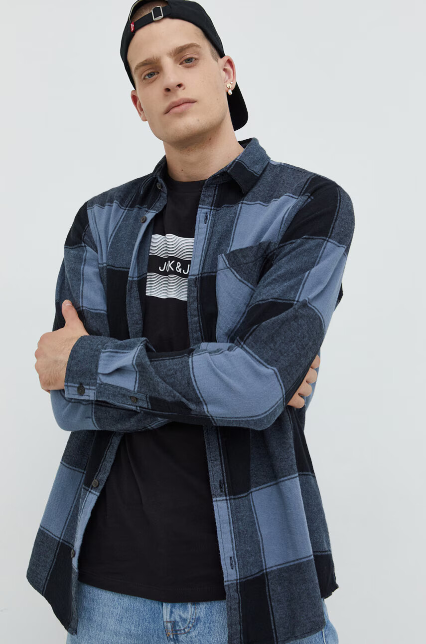 Jack & Jones Памучна риза Jorowen - Pepit.bg