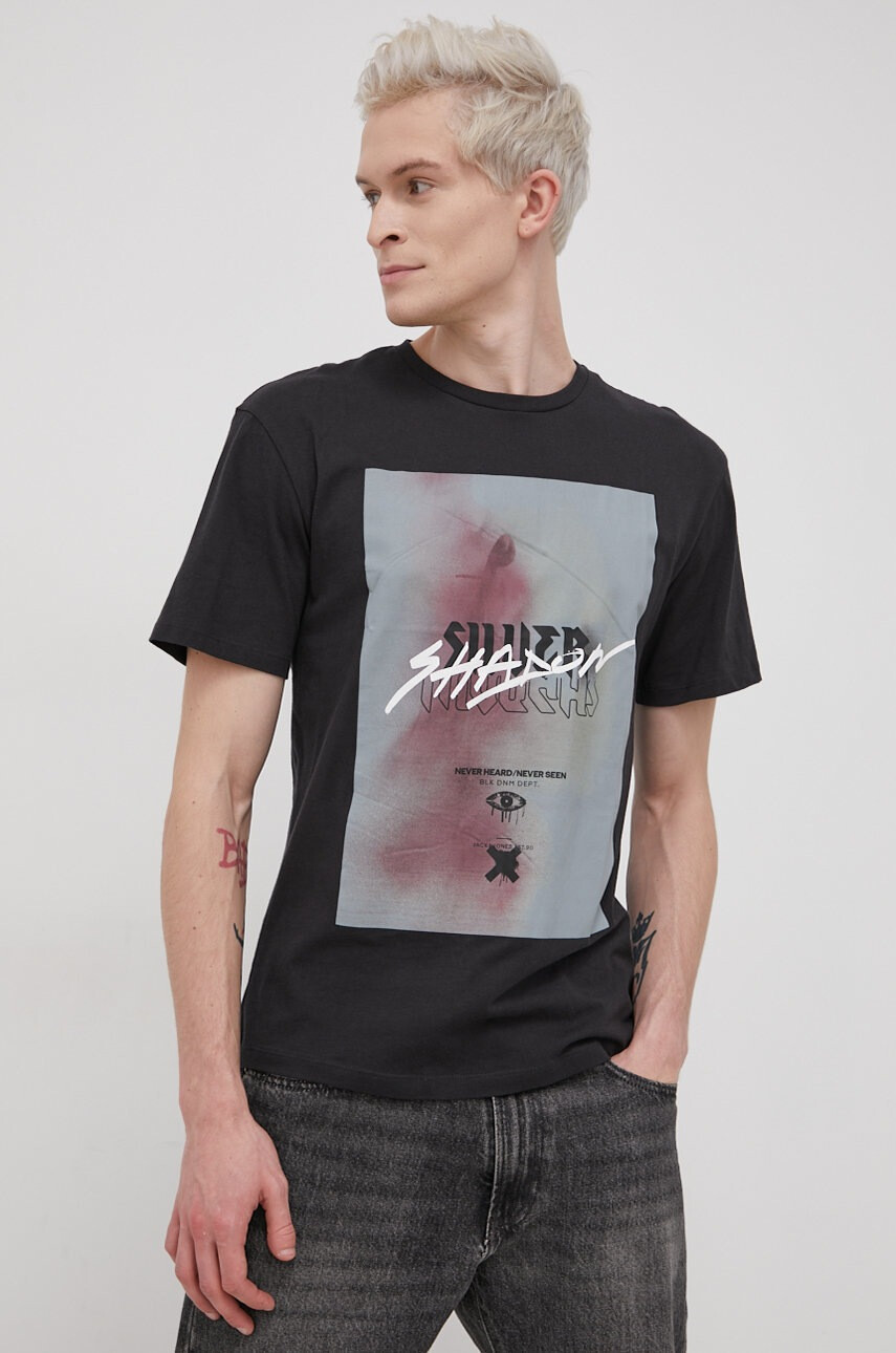 Jack & Jones Памучна тениска - Pepit.bg