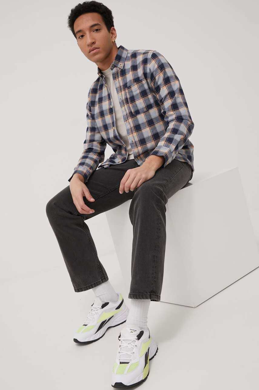 Jack & Jones Памучна тениска в бежово с принт - Pepit.bg