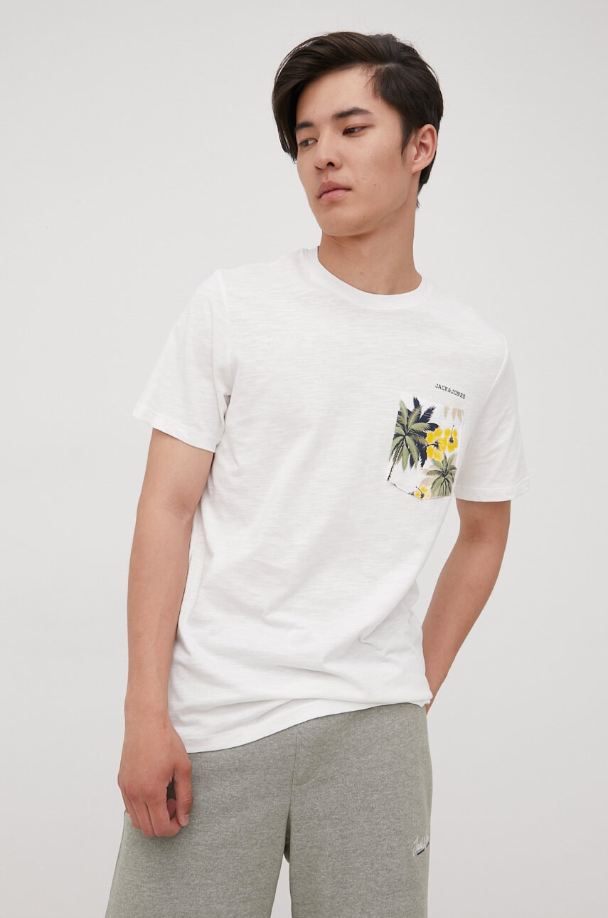 Jack & Jones Памучна тениска - Pepit.bg