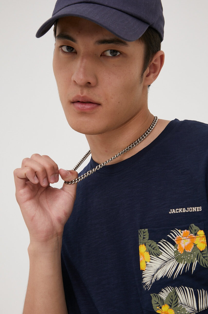 Jack & Jones Памучна тениска - Pepit.bg