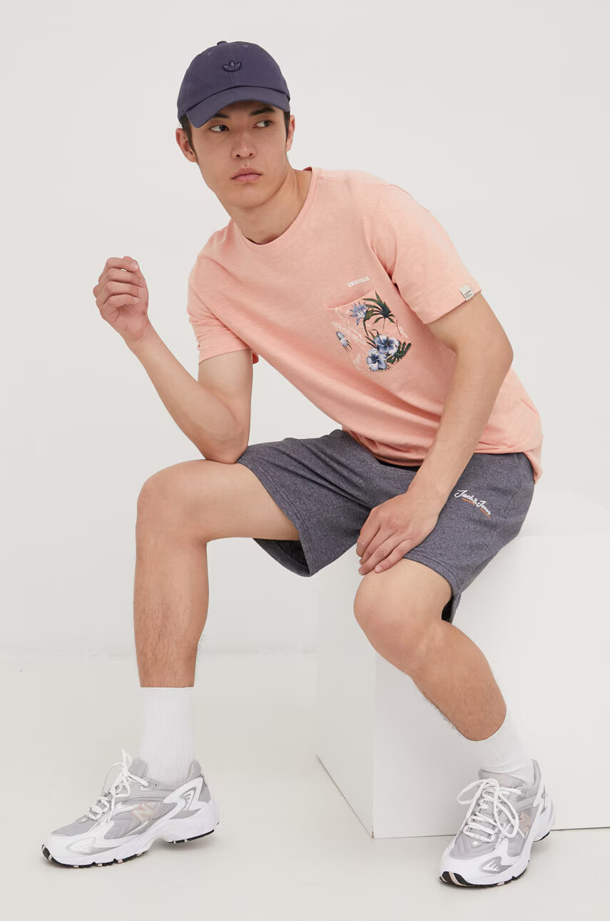 Jack & Jones Памучна тениска - Pepit.bg