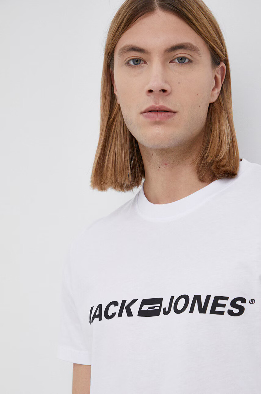 Jack & Jones Памучна тениска - Pepit.bg