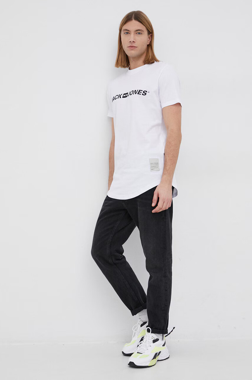 Jack & Jones Памучна тениска - Pepit.bg
