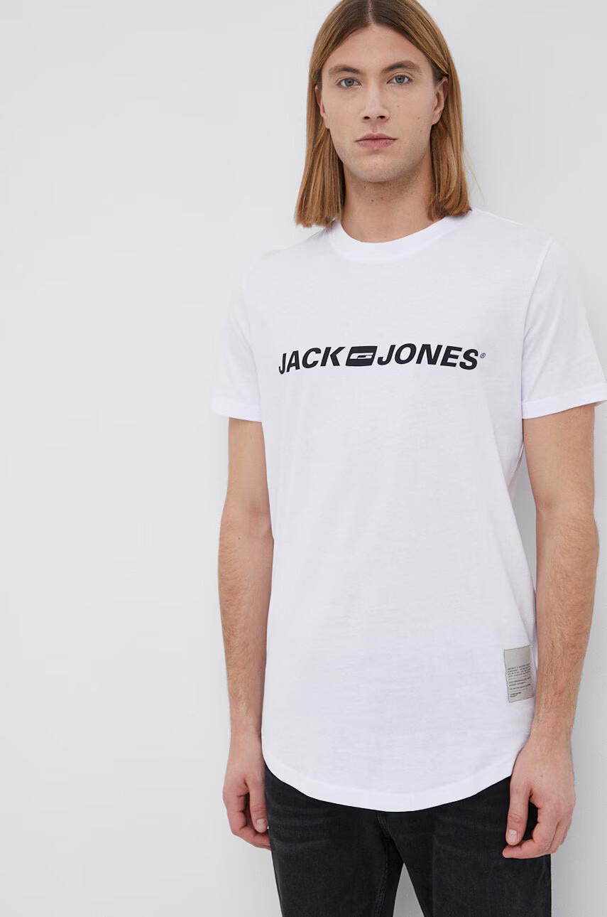 Jack & Jones Памучна тениска - Pepit.bg