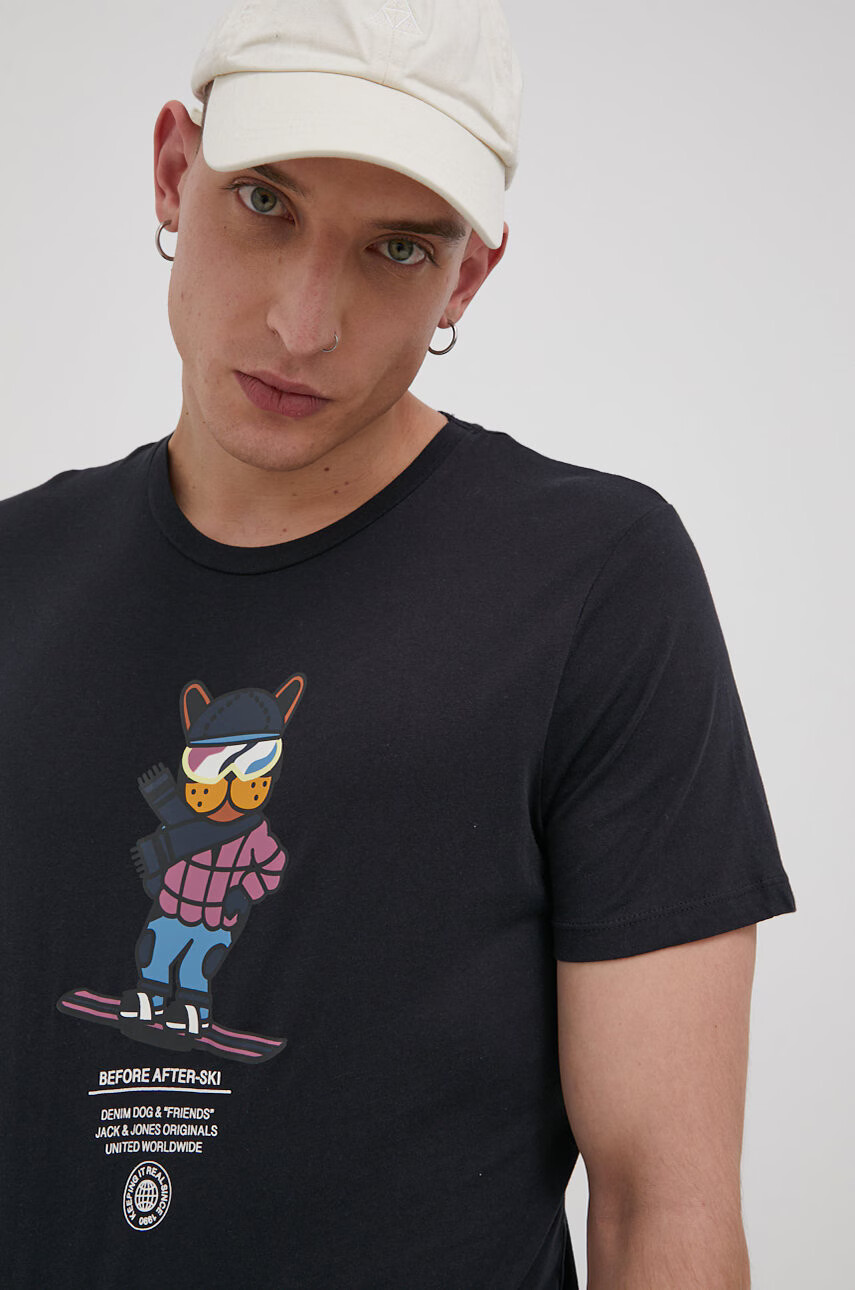 Jack & Jones Памучна тениска - Pepit.bg
