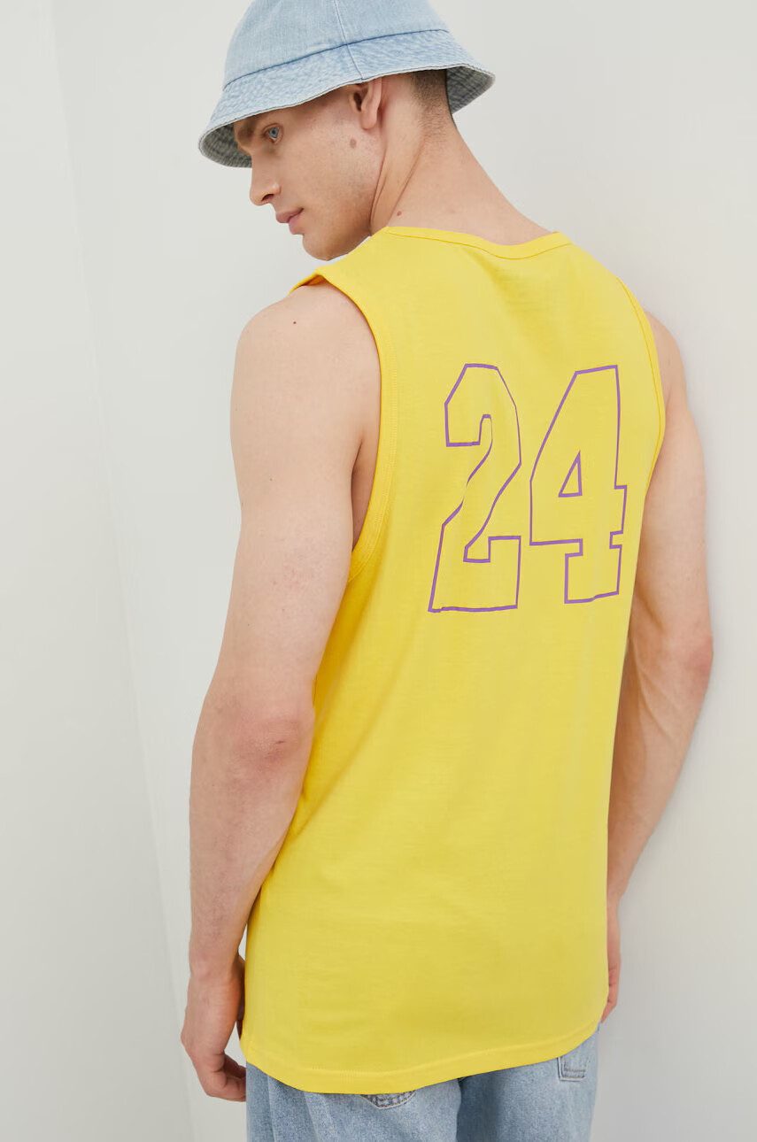Jack & Jones Памучна тениска в жълто - Pepit.bg