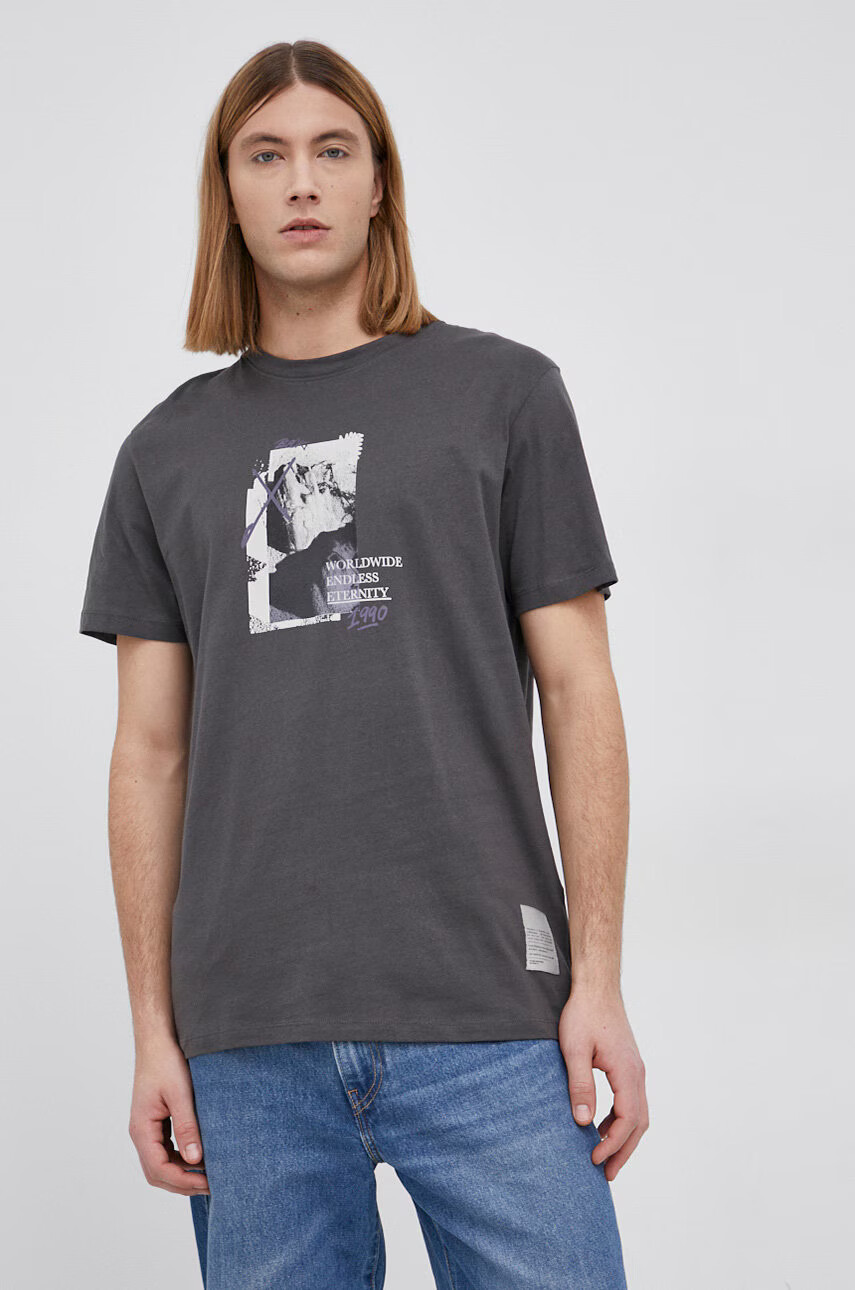 Jack & Jones Памучна тениска - Pepit.bg